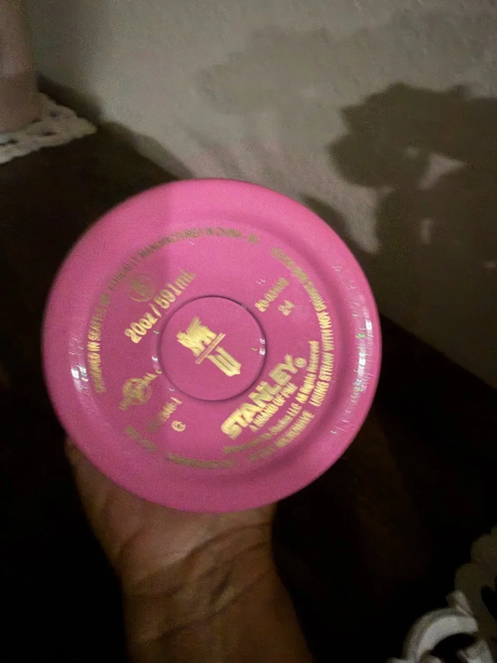 Stanley x Wicked Glinda Pink Quencher Tumbler 20oz - Picture 3 of 3